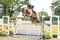 Michaela Scott and Eddie G Z Achieve a Career Milestone in the Redpost Equestrian Senior Foxhunter Second Round at Southview Equestrian